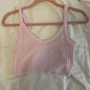 cropped tank top